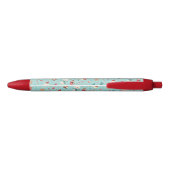 Teacher Name || Holiday Cookies and Candy Pattern Blauwe Inkt Pen (Achterkant)