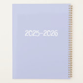 Teacher Name & Specialty/Grade Colorful Custom Planner (Achterkant)