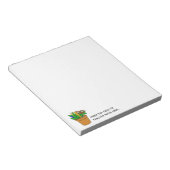 Teacher Notepad with Name Personalization Notitieblok (Schuin)