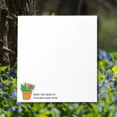 Teacher Notepad with Name Personalization Notitieblok