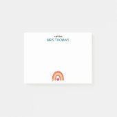 Teacher Notes – Personalized Rainbow Desig (Voorkant)