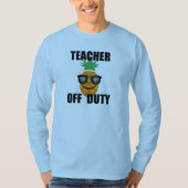 Teacher of Duty Design - Basic T-shirt met lange m (Voorkant)