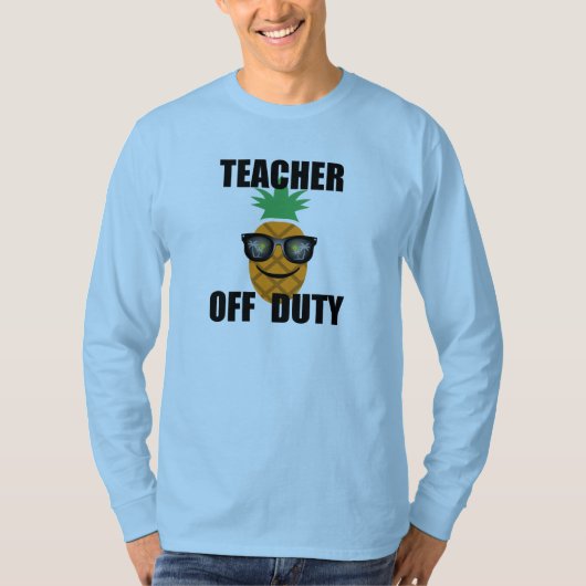 Teacher of Duty Design - Basic T-shirt met lange m (Voorkant)