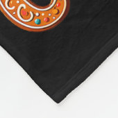 Teacher Of Smart Cookies Funny Gingerbread Teacher Fleece Deken (Hoek)