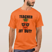 Teacher Off Duty Design - Mannen T-shirt (Voorkant)