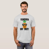 Teacher Off Duty Design - Mannen T-shirt (Voorkant volledig)