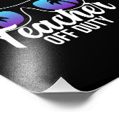 Teacher Off Duty Retired School Teaching Student G Foto Afdruk (Hoek)