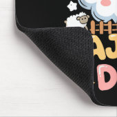 Teacher Pajama Day Shirt, Funny Cloud Sleever Scho Muismat (Hoek)