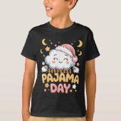 Teacher Pajama Day Shirt, Funny Cloud Sleever Scho T-shirt (Voorkant)
