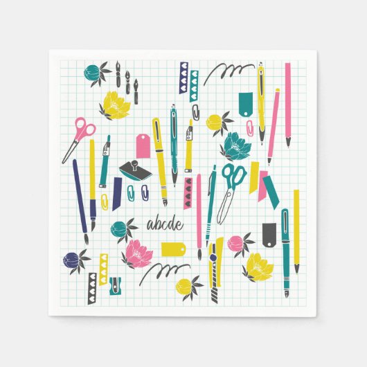 Teacher Paper Napkins Servet (Voorkant)