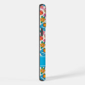 Teacher Pattern Phone Case with Custom Name iPhone Hoesje (Rechterkant)