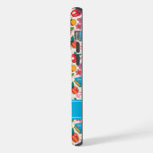 Teacher Pattern Phone Case with Custom Name iPhone Hoesje (Linkerkant)