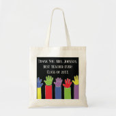Teacher Personalize Budget Tote Bag (Voorkant)