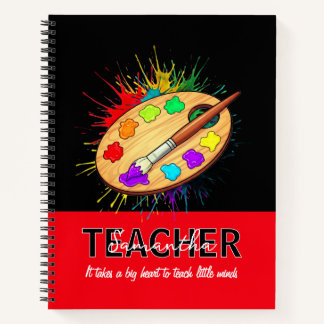 Teacher Personalized Name Phrase Notebook Gift Notitieboek