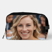 Teacher Photo Customize Personalize Toilettasje (Achterkant)