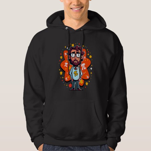 Teacher Pi Symbol Pi Day Hoodie (Voorkant)