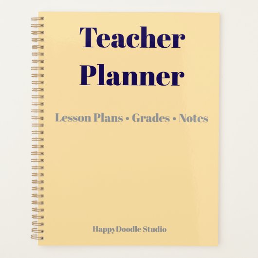 Teacher Planner | Lesson Plans, Grades & Classroom (Voorkant)