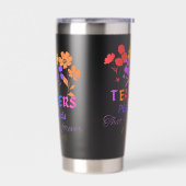 Teacher plant seed personalized teacher's day geïsoleerde drinkbeker (Links)