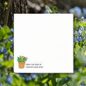 Teacher Post-It Notes with Name Personalization 