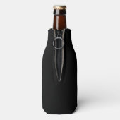 Teacher Pride-White Heart Flesjeskoeler (Fles Achterkant)