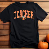 Teacher Pumpkin Plaid T-shirt