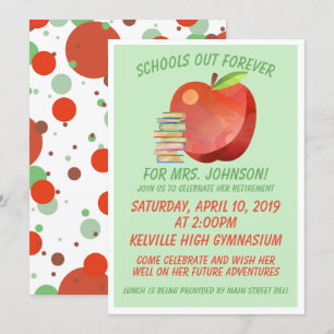 Teacher Retirement Party Kaart