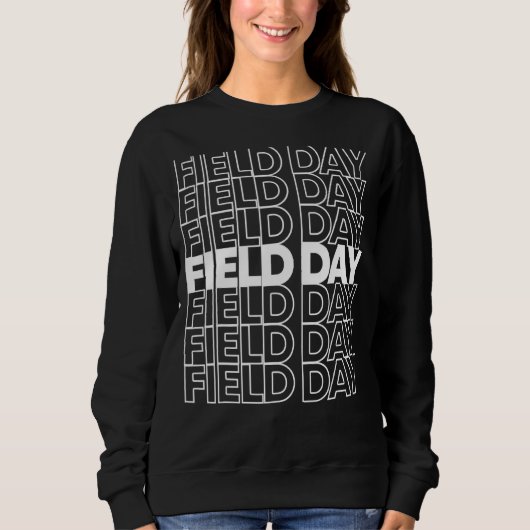 Teacher Retro Field Day Trui (Voorkant)