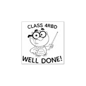 TEACHER REWARD STEMPEL OWL - Voeg klassenaam Beric (Afrduk)