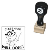 TEACHER REWARD STEMPEL OWL - Voeg klassenaam Beric (Gestempeld)