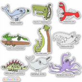 Teacher Reward Stickers - Animal Encouragement (Voorkant)