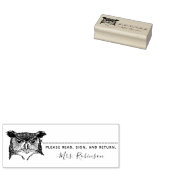Teacher Rubber Stamp Gepersonaliseerde Uil Rubberstempel (Gestempeld)