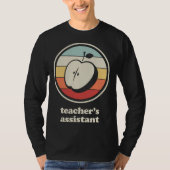 Teacher s Assistant Retro Teaching Assistant T-shirt (Voorkant)