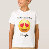Teacher’s Favorite Maybe | Cheeky Student Tee T-shirt (Voorkant)