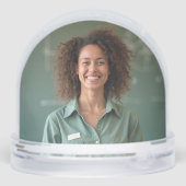 Teacher Snow Globe Gift – It Takes a Big Heart to  Sneeuwbol (Achterkant)