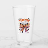 Teacher Spooky Halloween Glas (Voorkant)