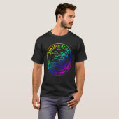 Teacher Spring Break Beach Vakantie T-shirt (Voorkant volledig)
