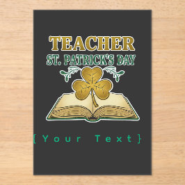 Teacher & Student Class of 2026 - Knowledge is Lig Acryl Uitnodigingen