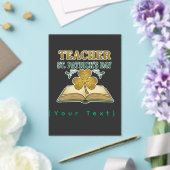 Teacher & Student Class of 2026 - Knowledge is Lig Acryl Uitnodigingen (Insitu (Huwelijk))