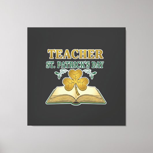 Teacher & Student Class of 2026 - Knowledge is Lig Canvas Afdruk (Voorkant)