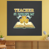 Teacher & Student Class of 2026 - Knowledge is Lig Canvas Afdruk (Insitu (Woonkamer))