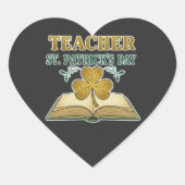 Teacher & Student Class of 2026 - Knowledge is Lig Hart Sticker (Voorkant)