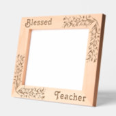 Teacher Superheroes Blessed Teacher Afbeelding Lij Gegraveerde Lijstjes (Links)