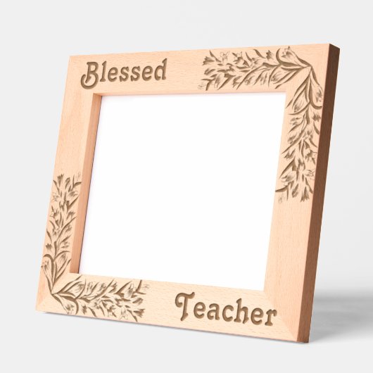 Teacher Superheroes Blessed Teacher Afbeelding Lij Gegraveerde Lijstjes (Links)