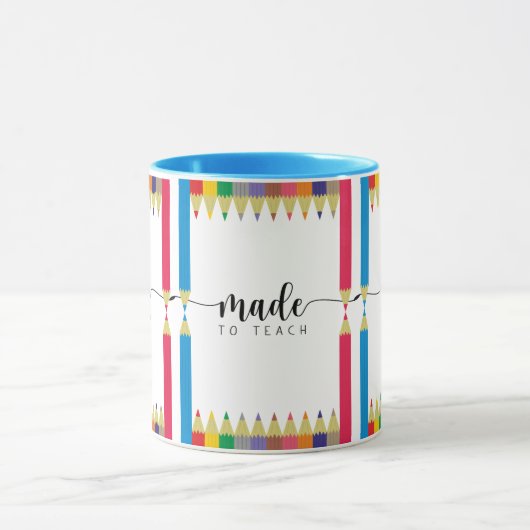 Teacher Superheroes Gemaakt om Combo-Mok te onderw Mok (Midden)