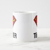 Teacher Superman S-Shield | Superman Logo Grote Koffiekop (Voorkant)