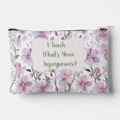 Teacher Superpower Bloemstuk  Etui (Achterkant)