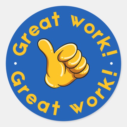 Teacher Supplies for Classroom/great work stickers (Voorkant)