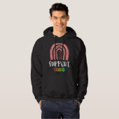 Teacher Support Squad e Hoodie (Voorkant volledig)