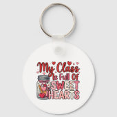Teacher Sweet Heart Valentine's Keychain (Achterkant)