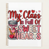 Teacher Sweet Heart Valentine's Planner (Voorkant)
